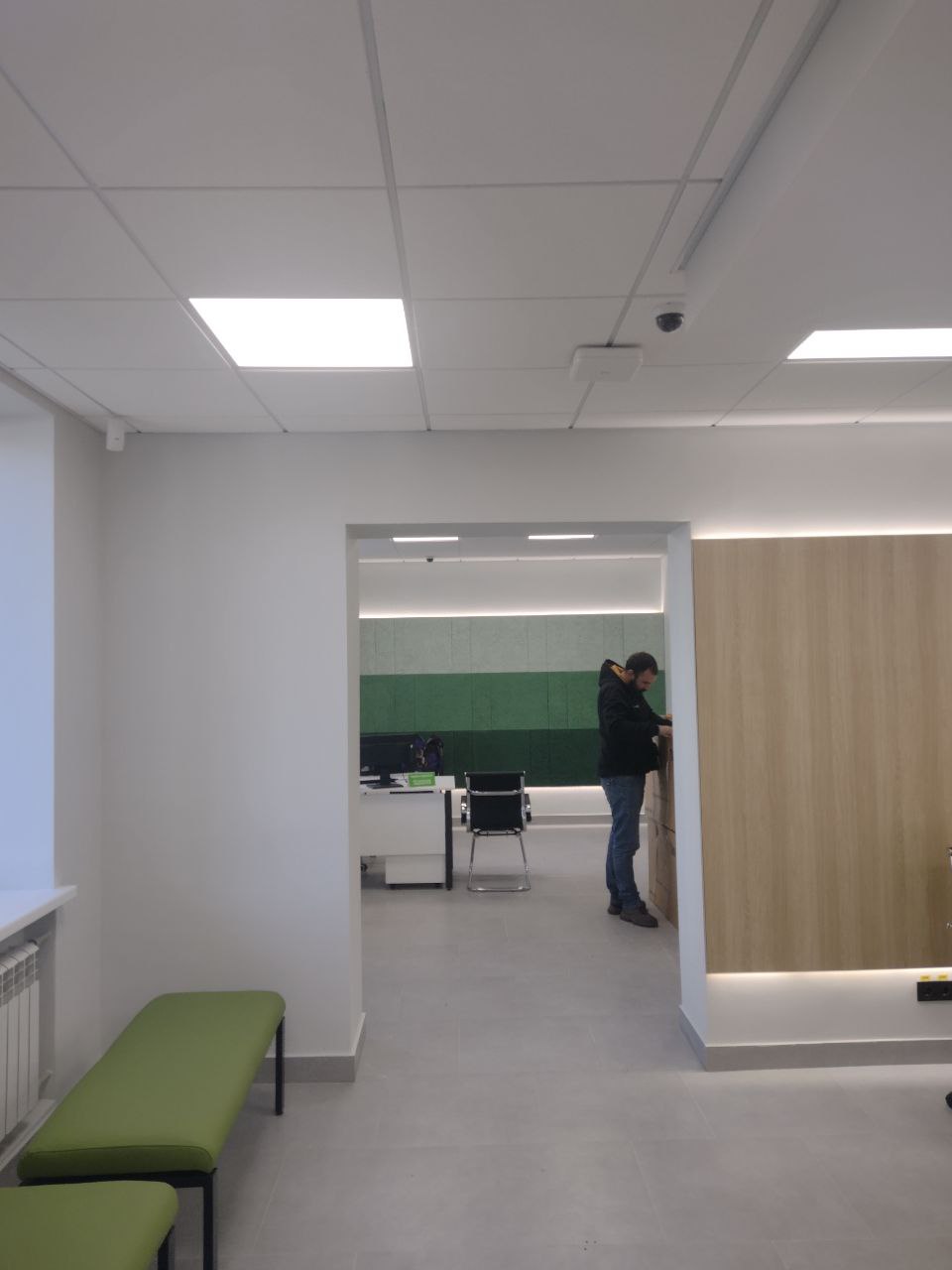 Panele akustyczne Kraft Wood Acoustic w pomieszczeniach ogólnodostępnych