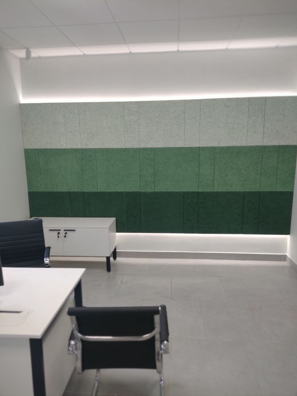 Panele akustyczne Kraft Wood Acoustic w pomieszczeniach ogólnodostępnych