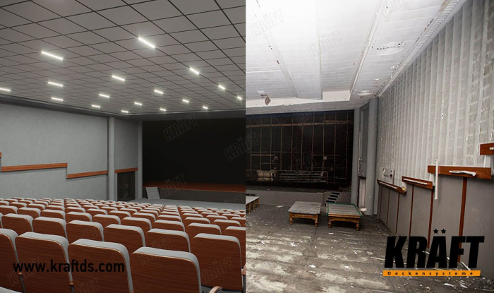 Projekty renowacyjne z zastosowaniem rozwiązań sufitowych KRAFT (zdjęcia)