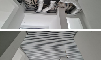 Sufity listwowe KRAFT w prestiżowym kompleksie mieszkaniowym w Rumunii (zdjęcia przed i po)