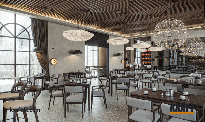 Wskazówki dotyczące wyboru sufitu podwieszanego do kawiarni lub restauracji