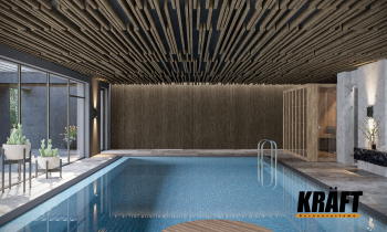 &quot;Pitfalls&quot; of a metal rail ceiling in the pool (+4 photo)