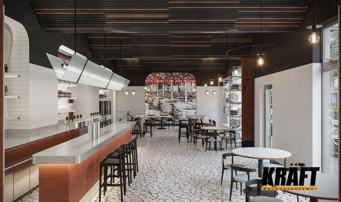 We mount the ceiling rail along a curved path