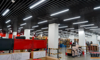 KRAFT at Nova Poshta: Modern Ceilings for a Logistics Leader