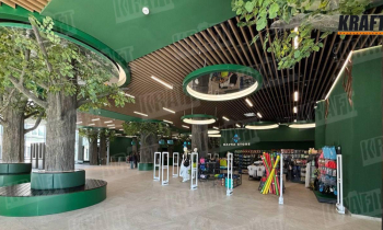 KRAFT in the entertainment center: when an architectural solution becomes part of the experience