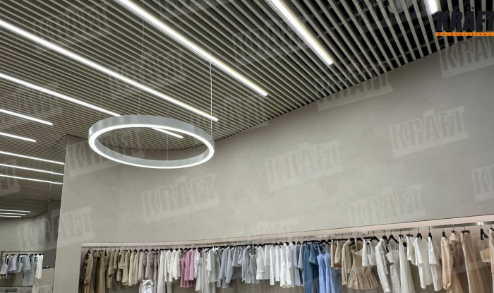 The Magic of Lines in a Fashionable Store Space