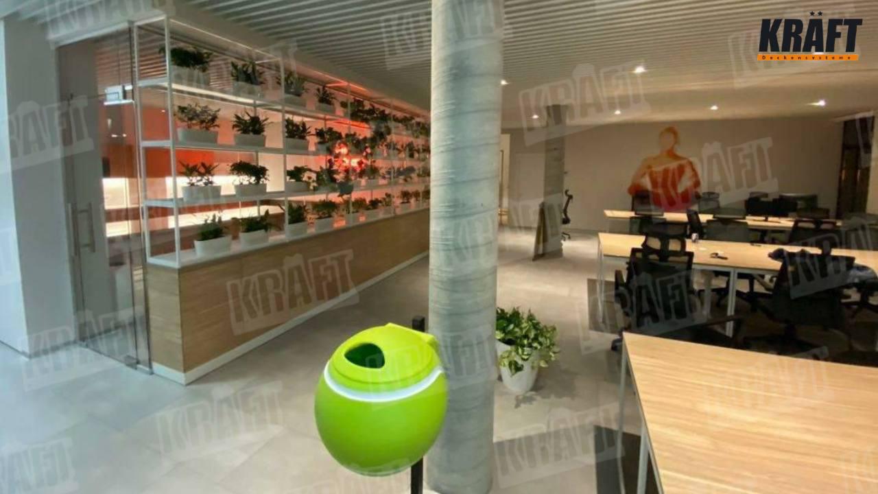 Світильники KRAFT Led, інтегровані в підвісні стелі