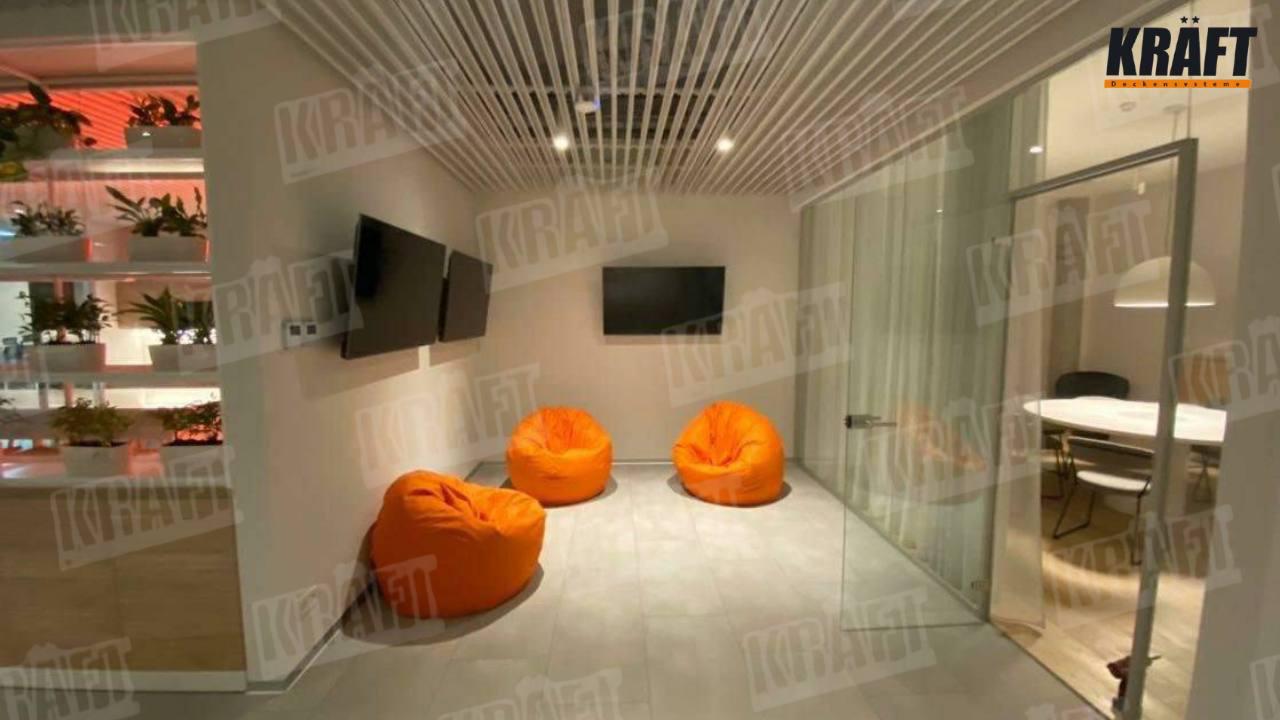 Світильники KRAFT Led, інтегровані в підвісні стелі