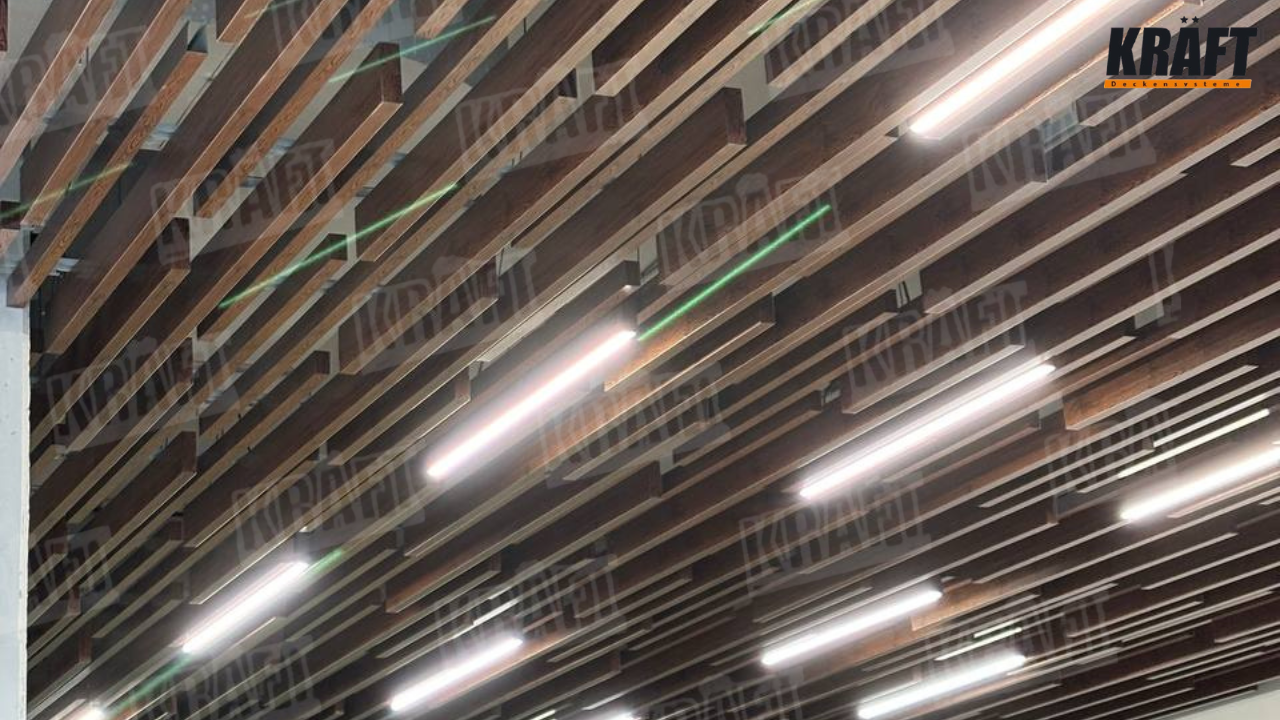Світильники KRAFT Led, інтегровані в підвісні стелі