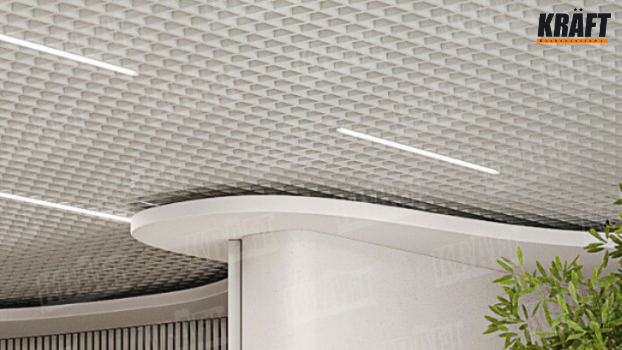 Світильники KRAFT Led, інтегровані в підвісні стелі